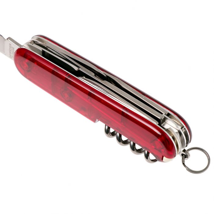 Нож перочинный Victorinox Climber, сталь X55CrMo14, рукоять Cellidor®, красный