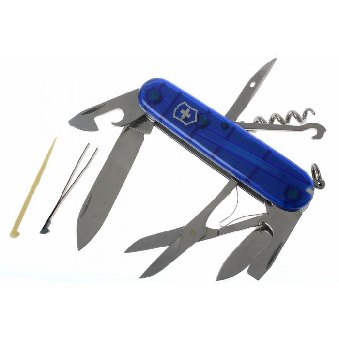 Нож перочинный Victorinox Climber, сталь X55CrMo14, рукоять Cellidor®, синий