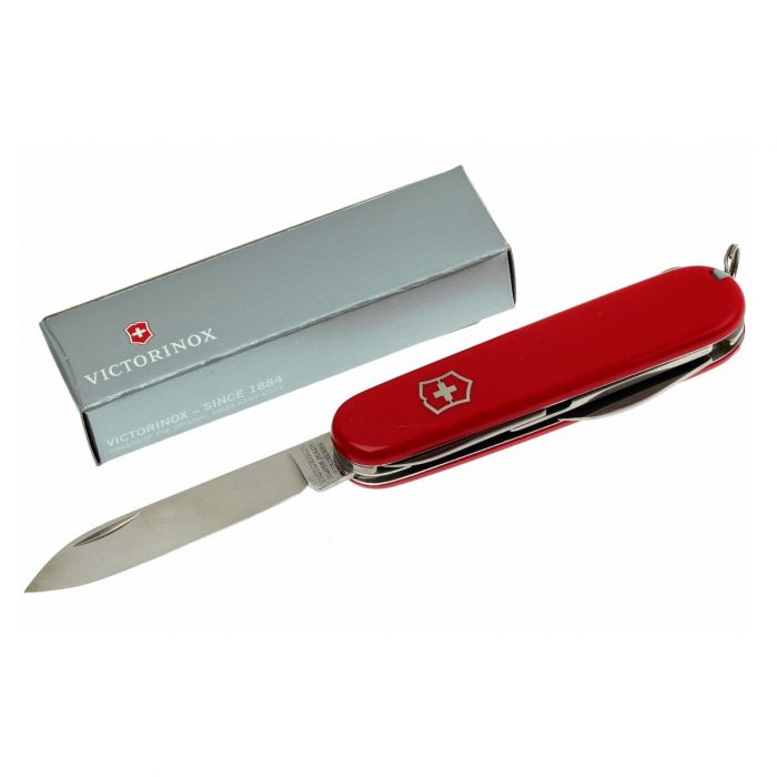 Нож перочинный Victorinox Compact, сталь X55CrMo14, рукоять Cellidor®, красный