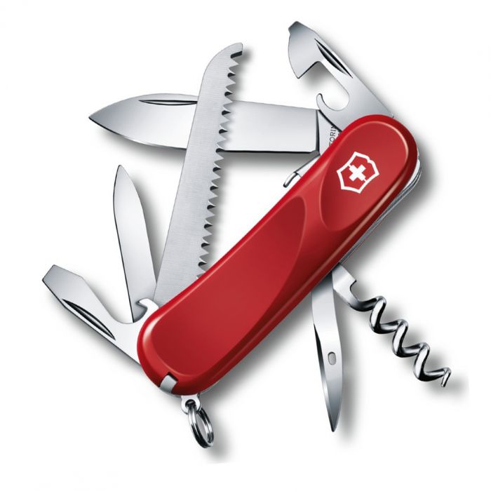 Нож перочинный Victorinox Evolution S13, сталь X50CrMoV15, рукоять нейлон, красный