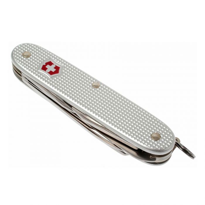 Нож перочинный Victorinox Farmer, сталь X55CrMo14, рукоять алюминиевый сплав Alox, серый