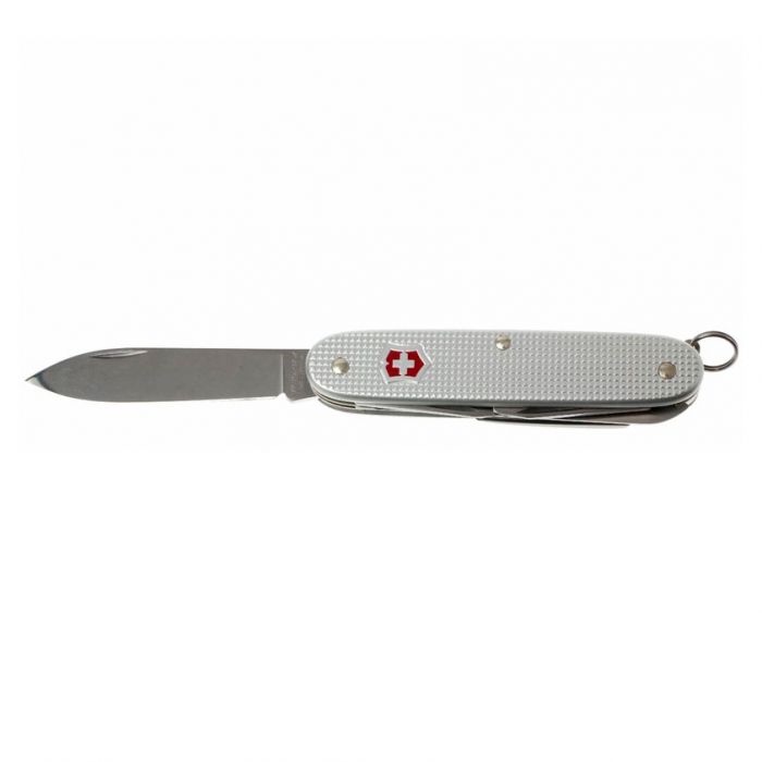 Нож перочинный Victorinox Farmer, сталь X55CrMo14, рукоять алюминиевый сплав Alox, серый