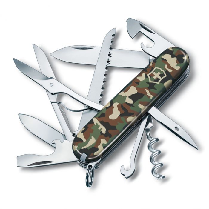 Нож перочинный Victorinox Huntsman, сталь X55CrMo14, рукоять Cellidor®, камуфляж