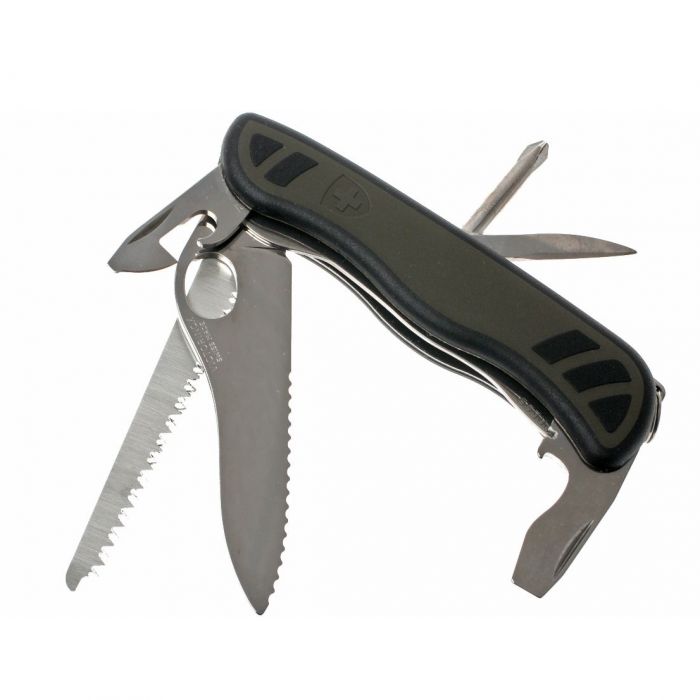 Нож перочинный Victorinox Military, сталь X50CrMoV15, рукоять нейлон, зеленый