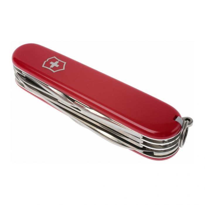 Нож перочинный Victorinox Mountaineer, сталь X55CrMo14, рукоять Cellidor®, красный