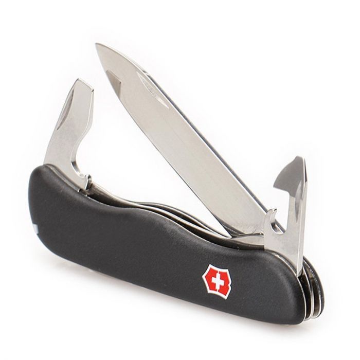 Нож перочинный Victorinox Picknicker, сталь X55CrMo14, рукоять Cellidor®, черный