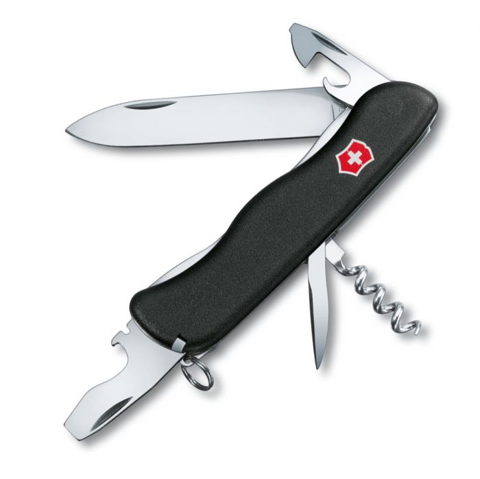 Нож перочинный Victorinox Picknicker, сталь X55CrMo14, рукоять Cellidor®, черный