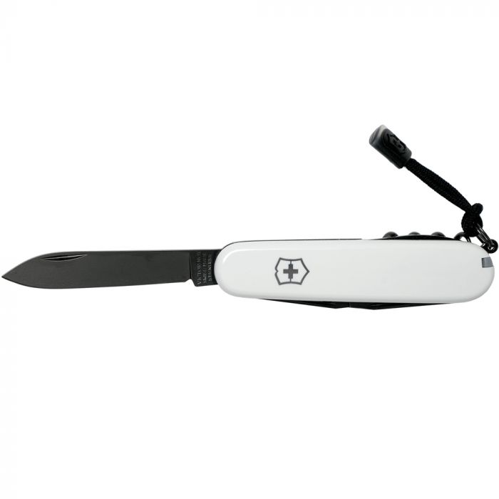 Нож перочинный Victorinox Spartan, сталь X55CrMo14 Polispectral®, рукоять Cellidor®, белый