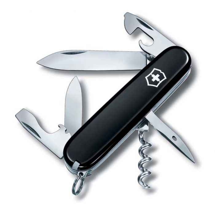 Нож перочинный Victorinox Spartan, сталь X55CrMo14, рукоять Cellidor®, черный