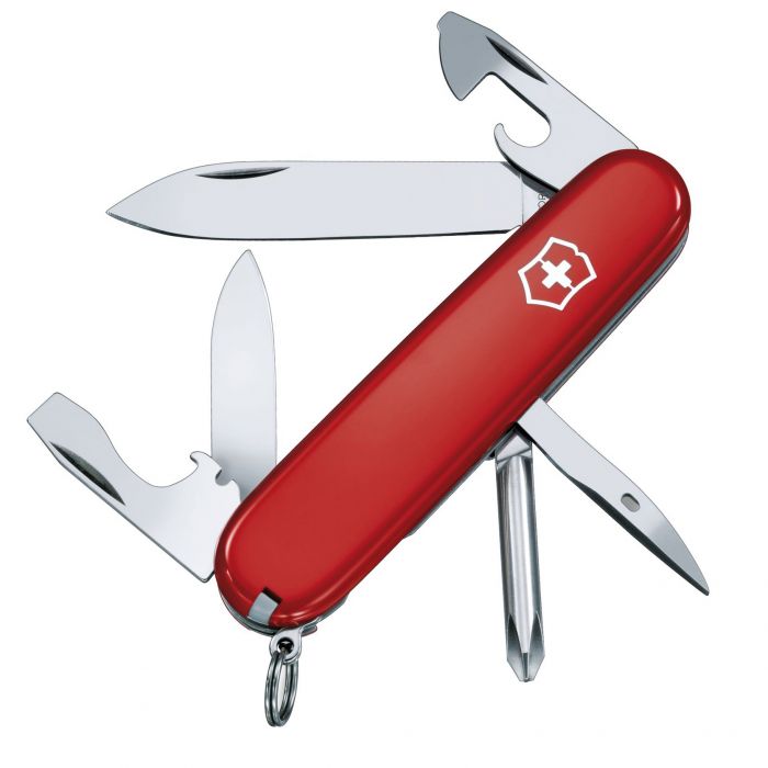 Нож перочинный Victorinox Tinker, сталь X55CrMo14, рукоять Cellidor®, красный