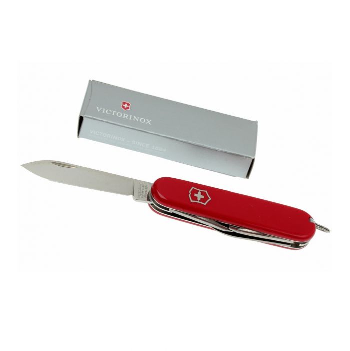 Нож перочинный Victorinox Tourist, сталь X55CrMo14, рукоять Cellidor®, красный