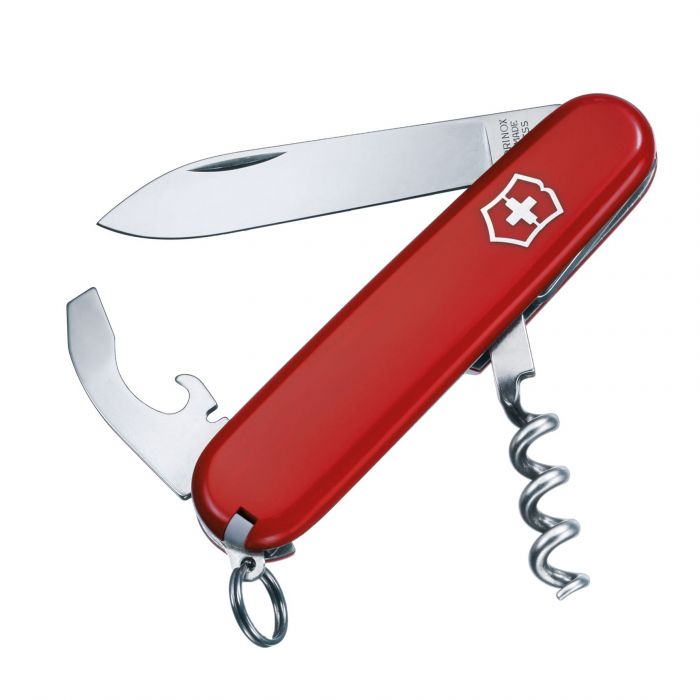 Нож перочинный Victorinox Waiter, сталь X55CrMo14, рукоять Cellidor®, красный