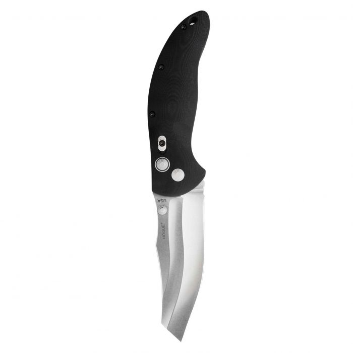 Нож складной Hogue EX-04 Stone Washed Wharncliffe, сталь 154CM, рукоять стеклотекстолит G-Mascus® G10