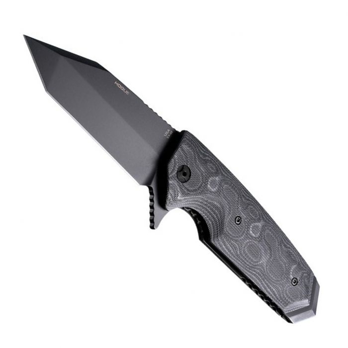 Нож складной туристический Hogue EX-02 Tanto, сталь 154CM, рукоять стеклотекстолит G-Mascus®, чёрный