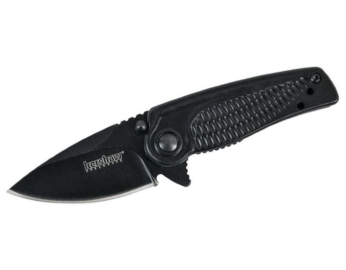 Складной полуавтоматический нож Kershaw Spoke K1313BLK, сталь 4Cr14, рукоять нержавеющая сталь