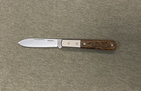 Складной нож LionSteel Barlow Roundhead, сталь M390, рукоять дерево