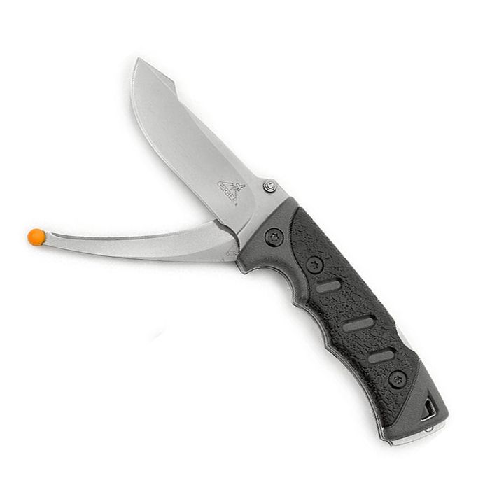 Складной нож Gerber Metolius Two Blade EZ Open, сталь 420HC, рукоять термопластик GFN, черный