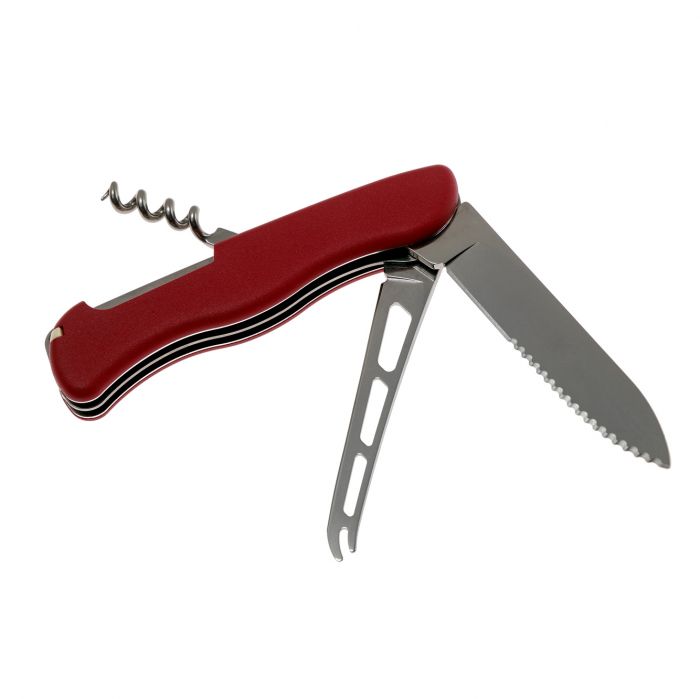 Складной нож Victorinox  Cheese Knife, сталь X50CrMoV15, рукоять нейлон, красный