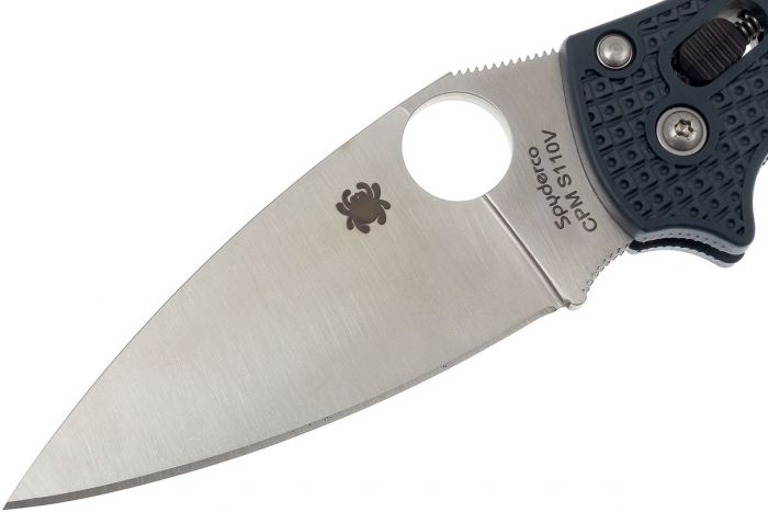 Складной нож Spyderco Manix 2 Lightweight Dark Blue, сталь Crucible CPM® S110V™, рукоять пластик FRCP, синий