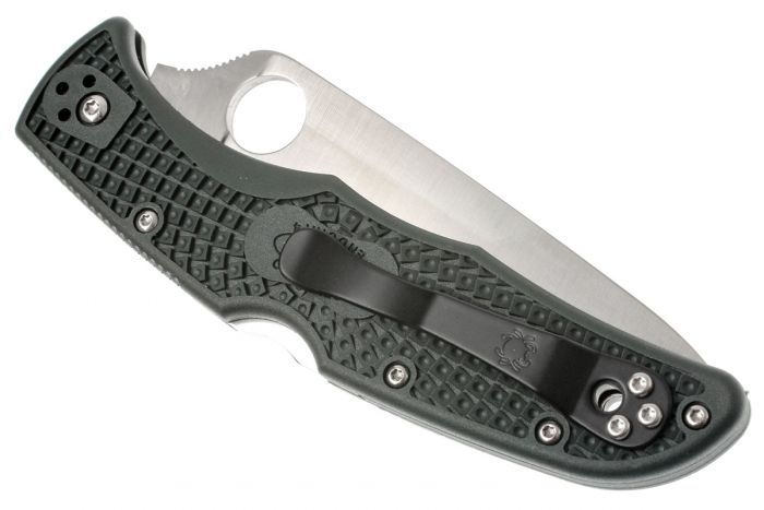 Складной нож Spyderco Endura 4 Spyderco, сталь ZDP-189, рукоять термопластик FRN, (British Racing Green) зелёный