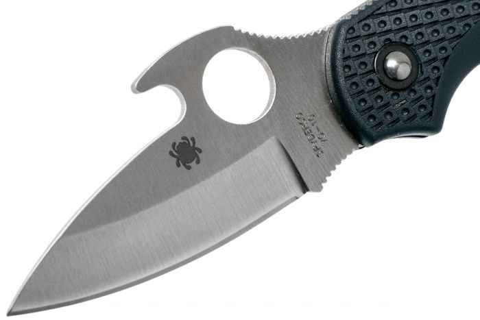 Складной нож Dragonfly 2 Emerson Spyderco C28PGYW2, сталь VG-10 Satin Plain, термопластик FRN, чёрный