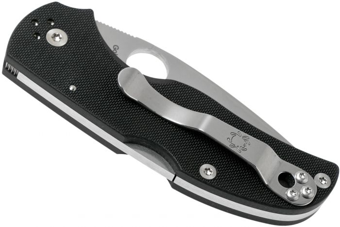 Складной нож Spyderco Native 5, сталь Crucible CPM® S30V™ рукоять G10, чёрный