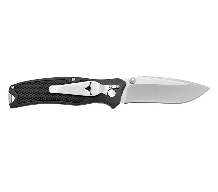 Нож складной Camillus Western 8" BlacTrax, Titanium Bonded® 420 Stainless Steel, TPR Handles 8.3 см.