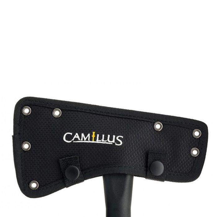 Топор туристический Camillus Ravenous Hatchet, сталь 420, рукоять термопластик GRN, чёрный