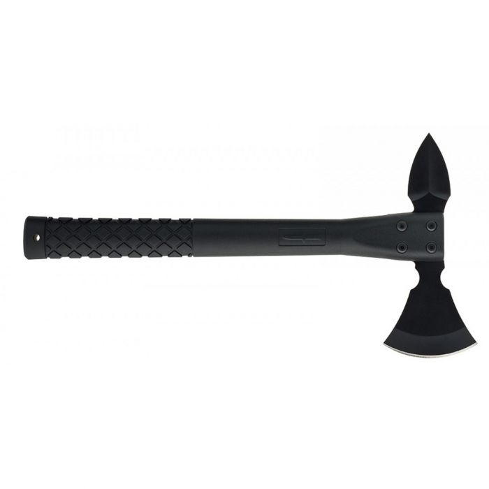 Топор туристический Camillus Ravenous Hatchet, сталь 420, рукоять термопластик GRN, чёрный