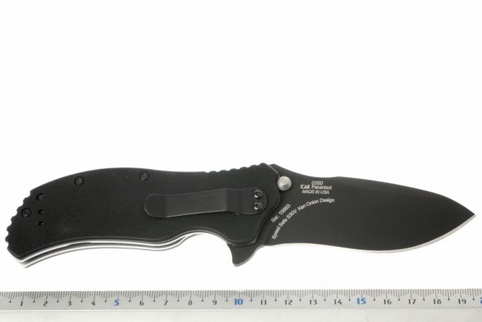 Нож полуавтоматический Zero Tolerance 0350, сталь CPM S30V, рукоять G10